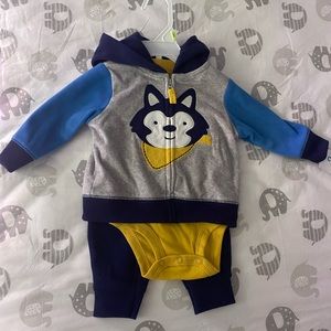 Carters 3M matching outfit NEW WITH TAGS